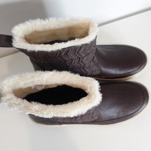 Merrell Haven Bluff Polar Brown Waterproof Booties size 10 - Picture 4 of 9